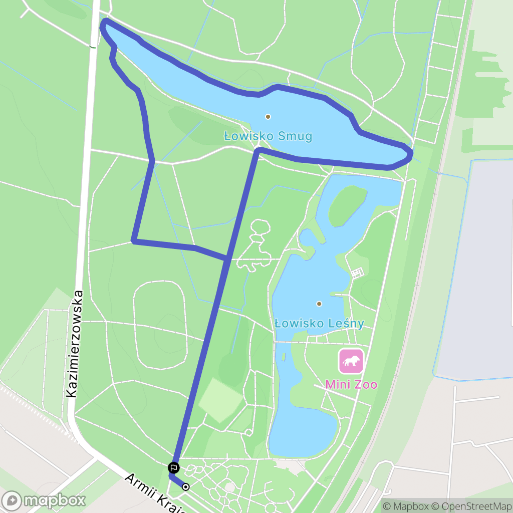Sosnowiec: mapa trasy - Poland