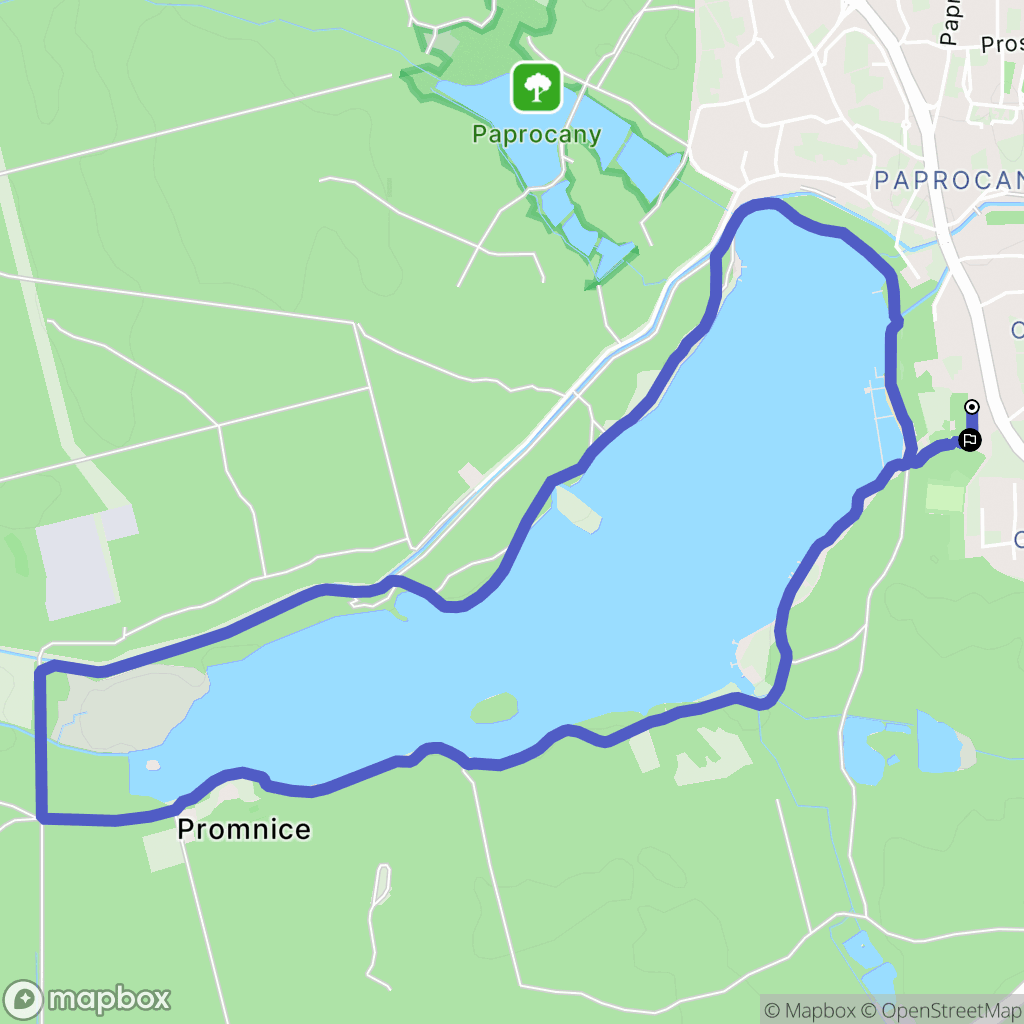Tychy: mapa trasy - Poland