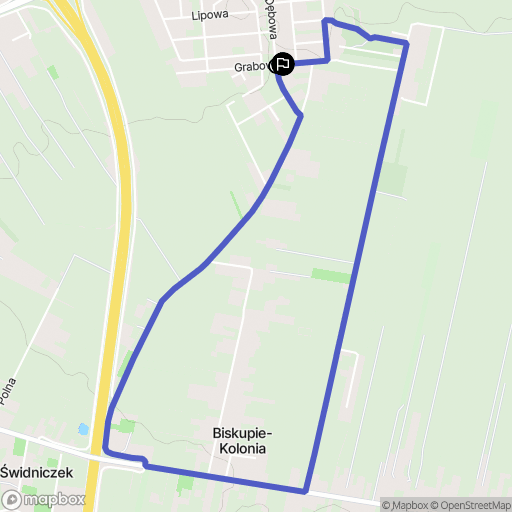 Turka: mapa trasy - Poland