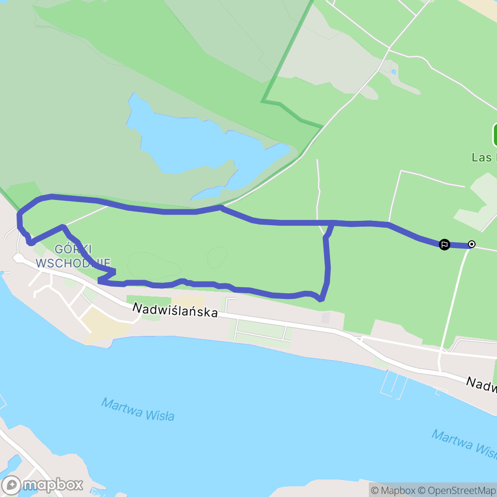 Gdańsk: mapa trasy - Poland