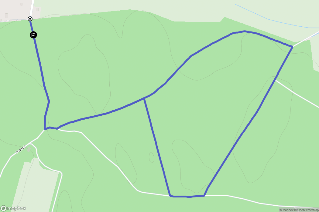 Pawłowo: mapa trasy - Poland