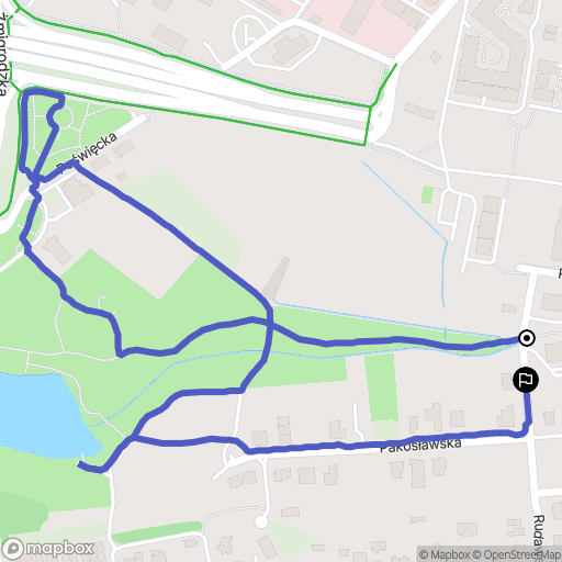 Wrocław: mapa trasy - Poland