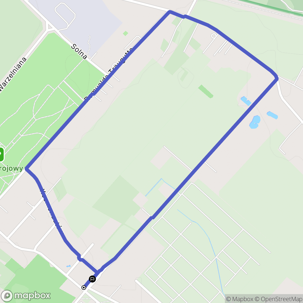 Ciechocinek: mapa trasy - Poland