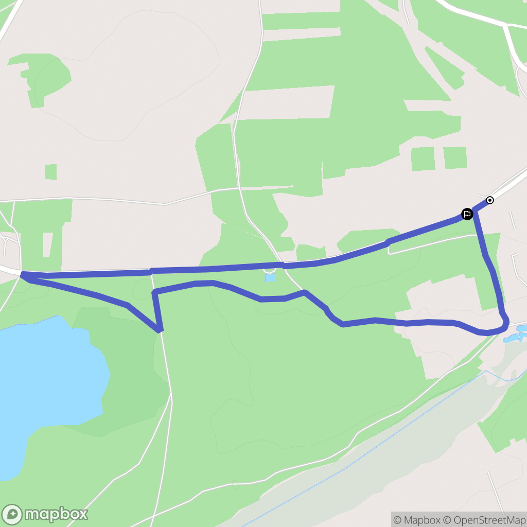 Lubsko: mapa trasy - Poland