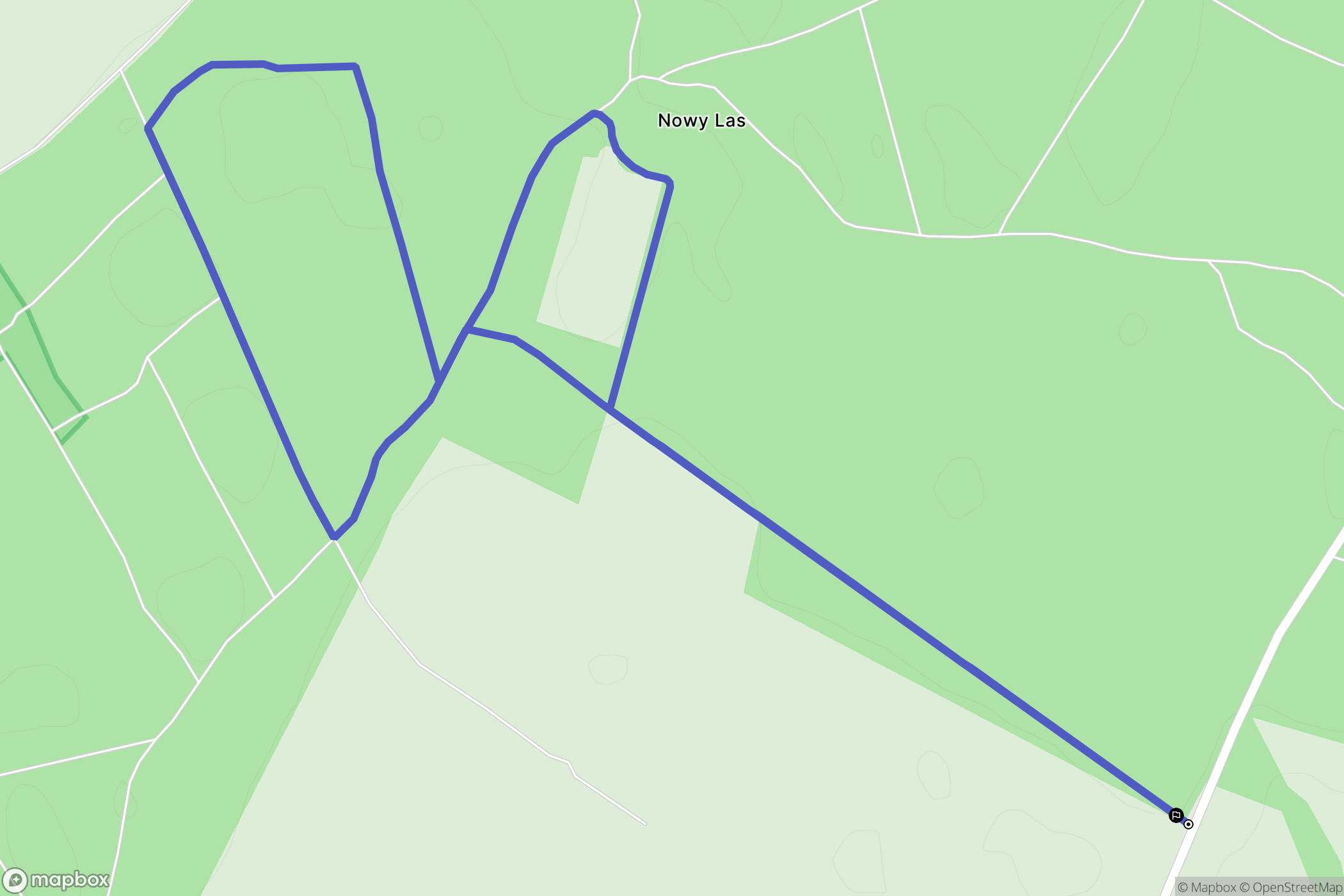 Goranin: mapa trasy - Poland