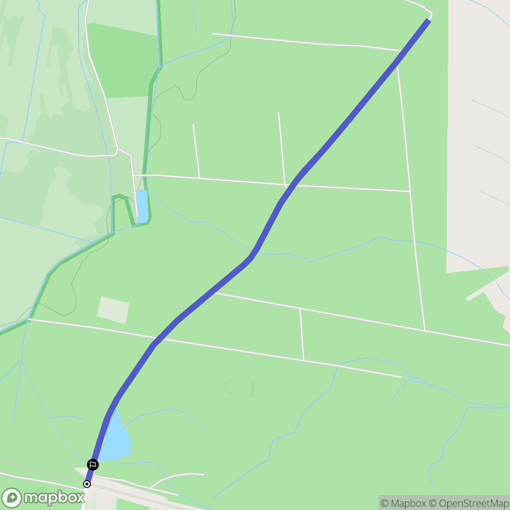 Kłaj: mapa trasy - Poland