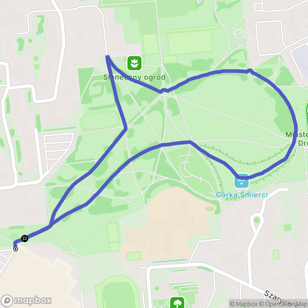 Opole: mapa trasy - Poland