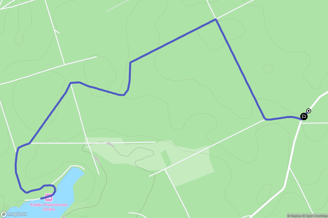 Siekierczyn: mapa trasy - Poland