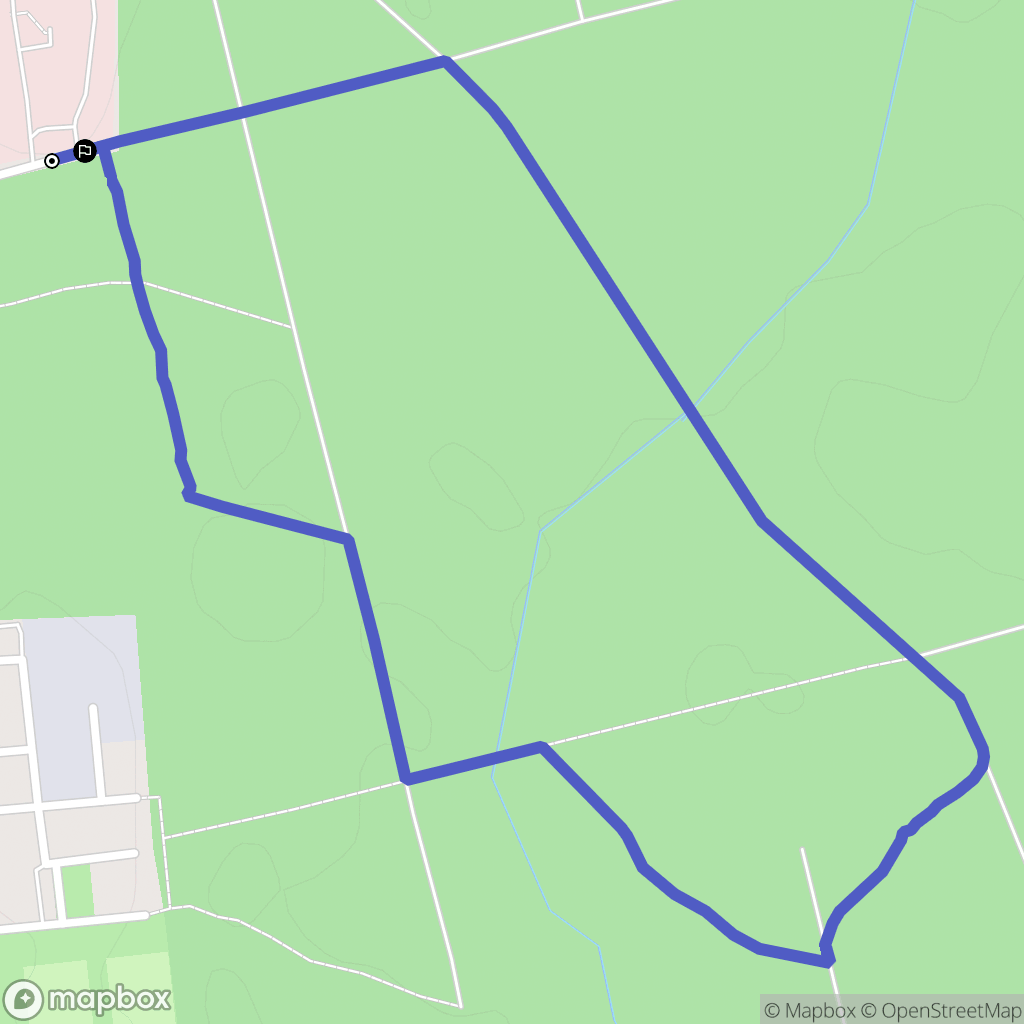 Nowa Dęba: mapa trasy - Poland