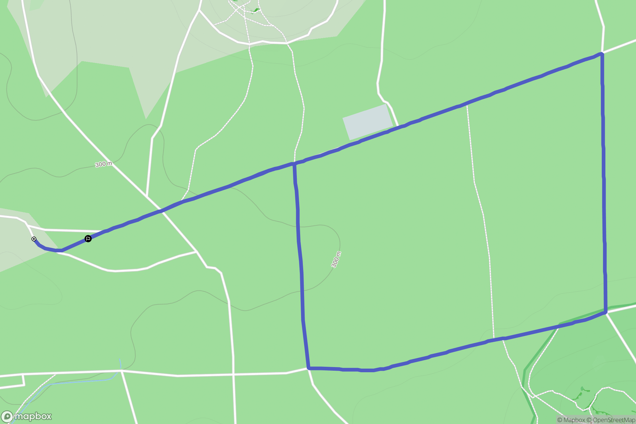 Olsztyn: mapa trasy - Poland