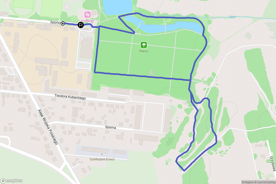 Pleszew: mapa trasy - Poland