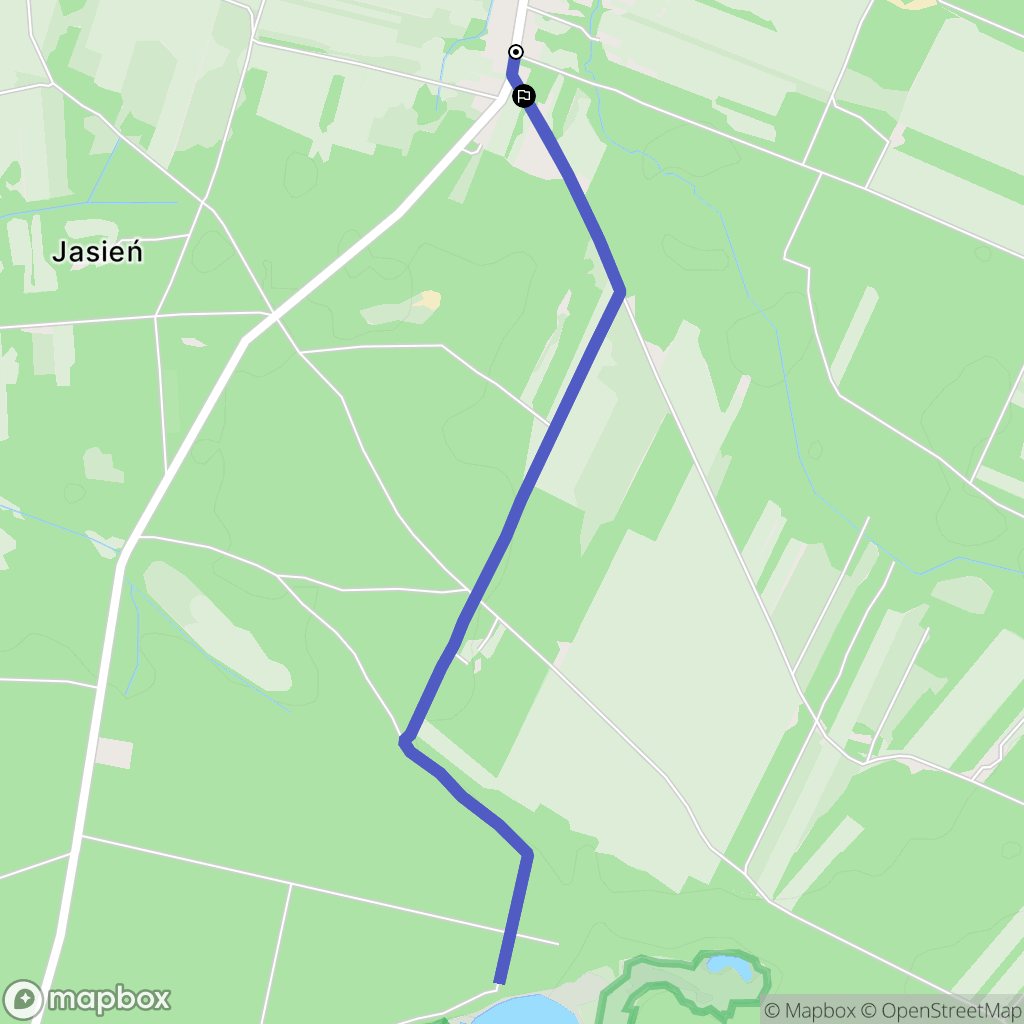Lipowczyce: mapa trasy - Poland