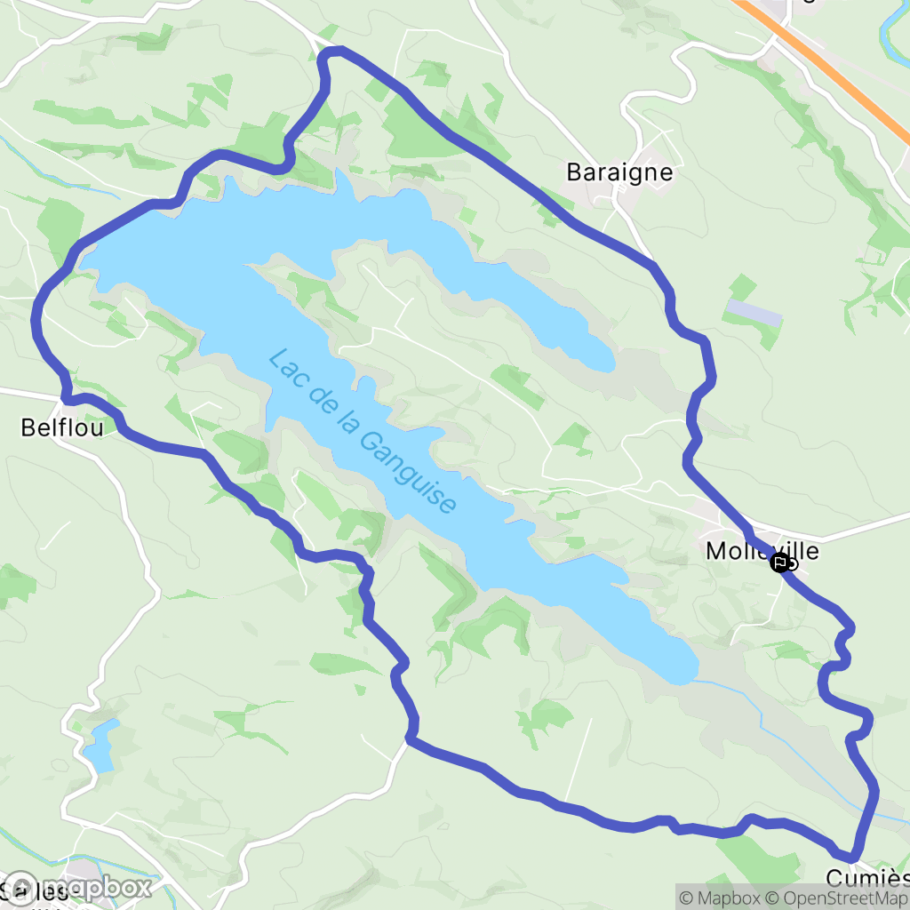 Molleville: routekaart voor buitenactiviteiten - France