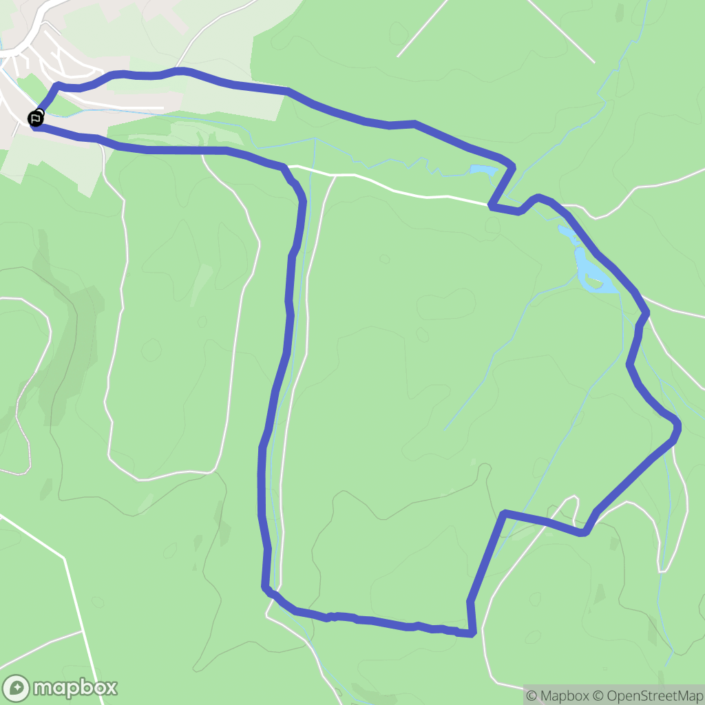 Deyvillers : carte du parcours de randonnée - France