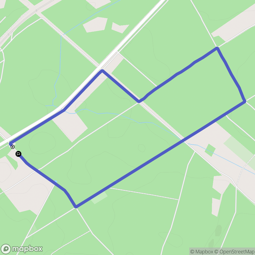 Libiąż: mapa trasy - Poland