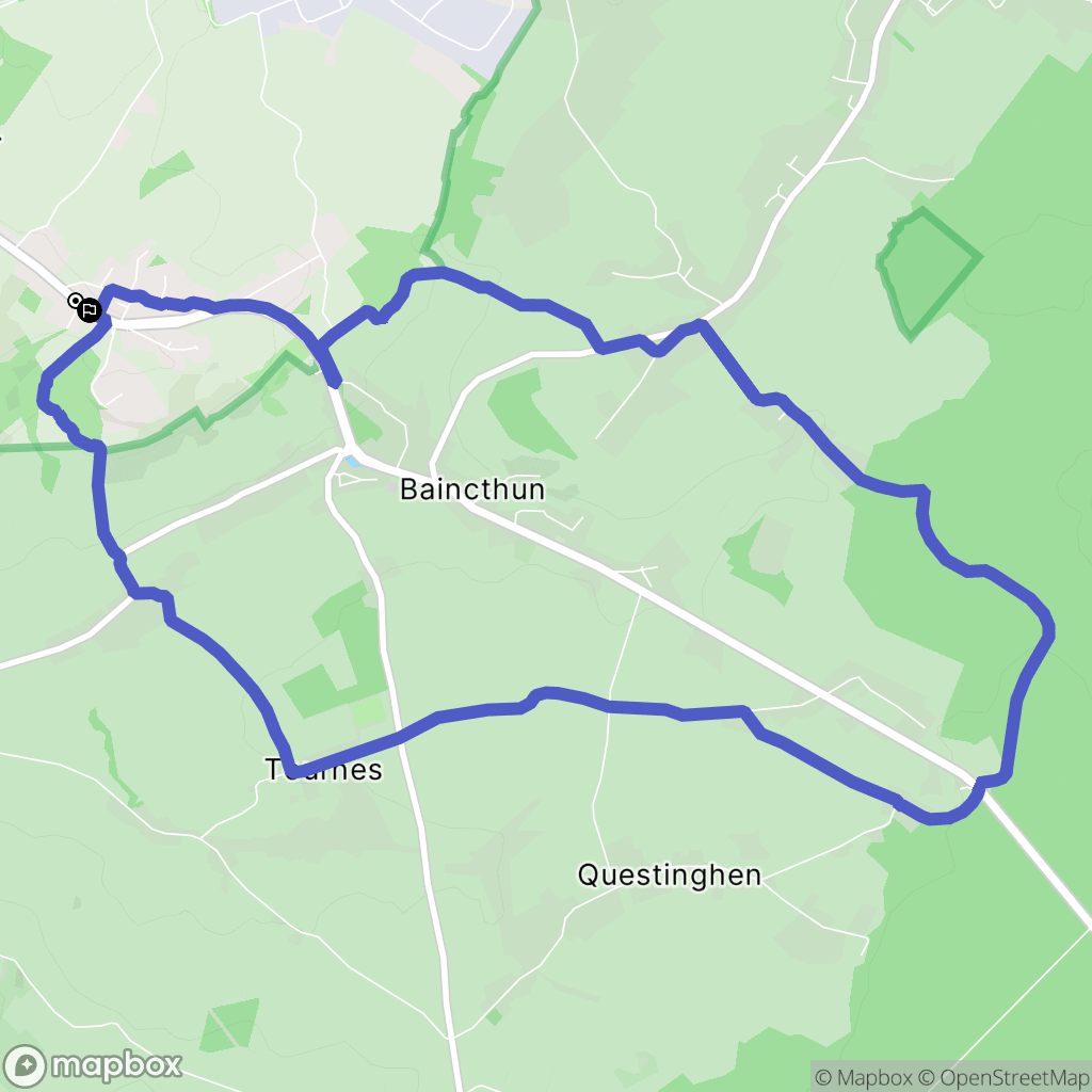 Saint-Martin-Boulogne : carte du parcours de randonnée - France