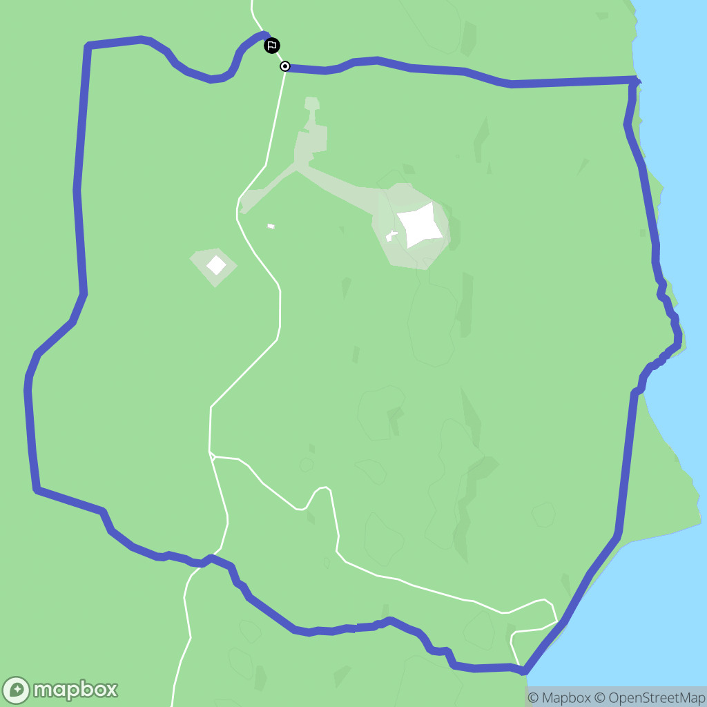 Hourtin : carte du parcours de randonnée - France