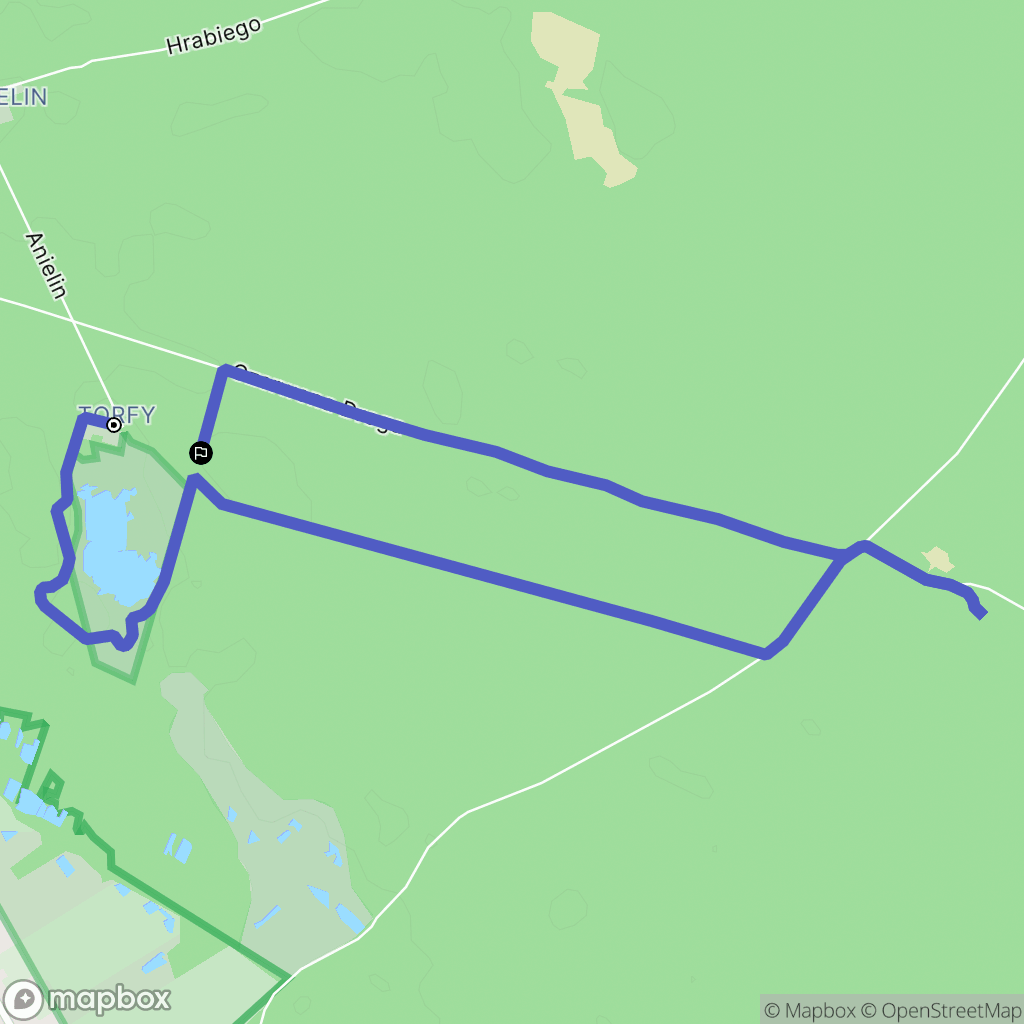 Karczew: mapa trasy - Poland