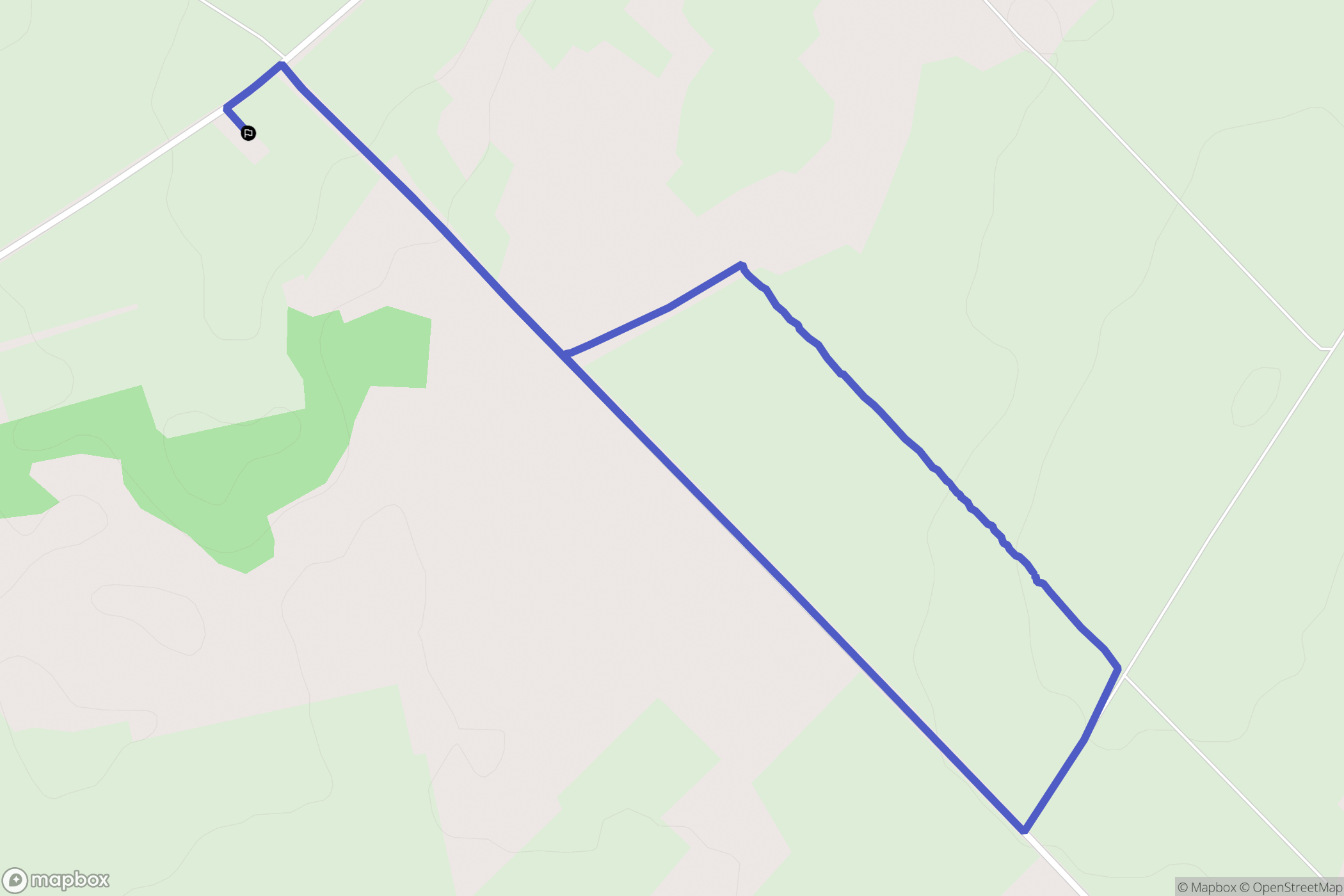 Lubawa: mapa trasy - Poland