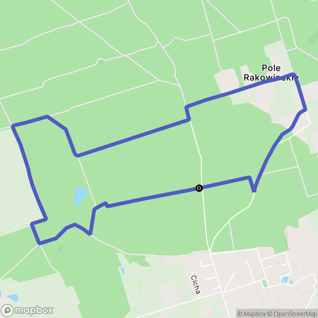 Rakowiec: mapa trasy - Poland
