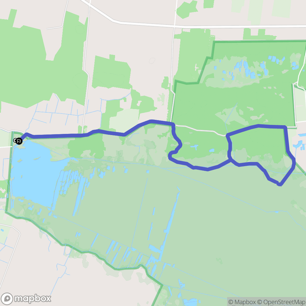 Zastawie: mapa trasy - Poland