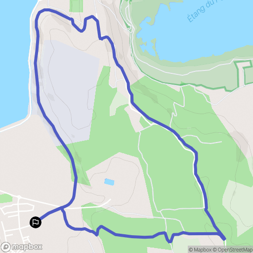Port-de-Bouc : carte du parcours de randonnée - France