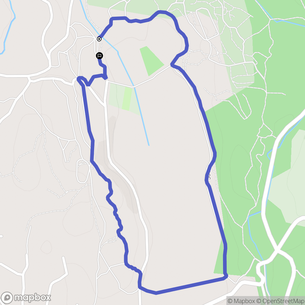 Miramas : carte du parcours de randonnée - France