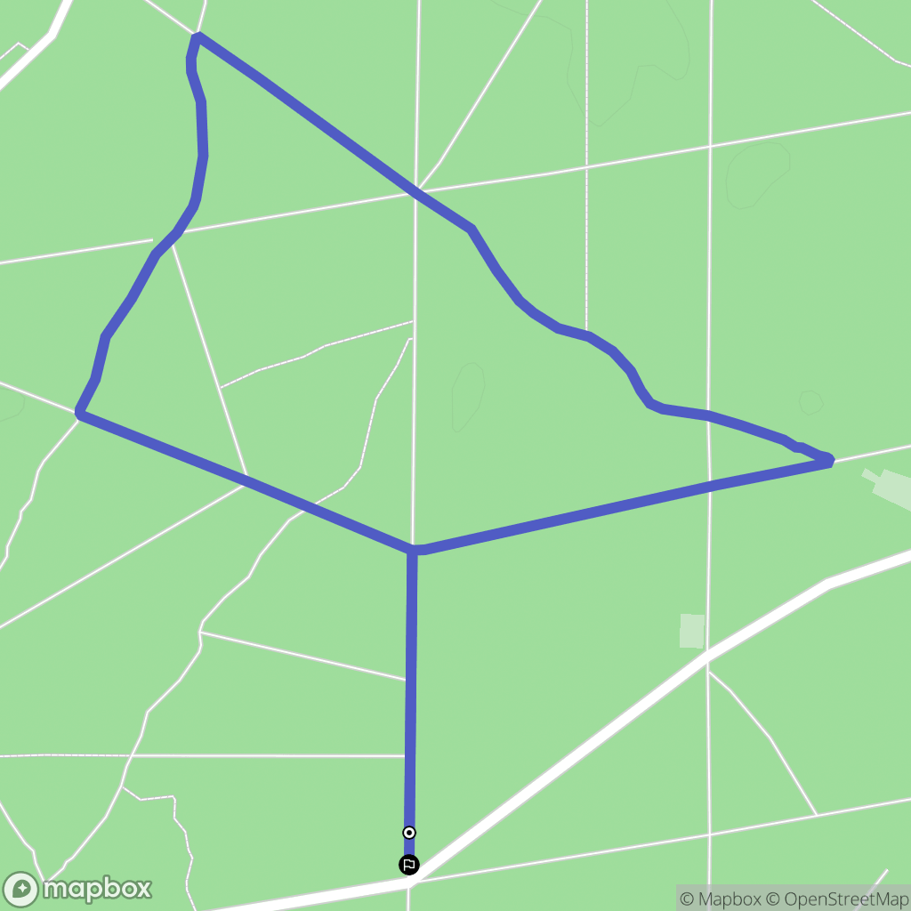 Fontaine-Chaalis : carte du parcours de randonnée - France