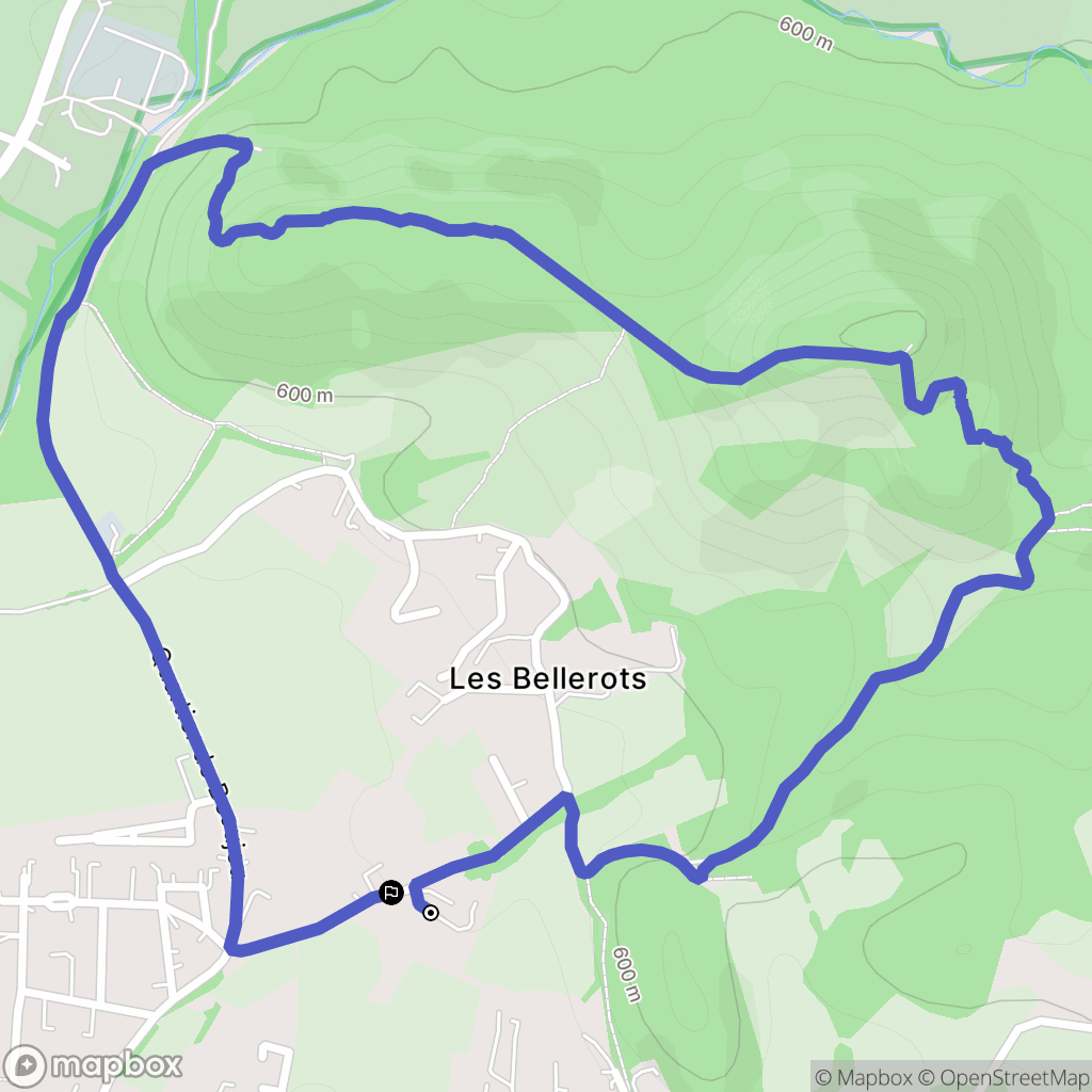 Laragne-Montéglin : carte du parcours de randonnée - France