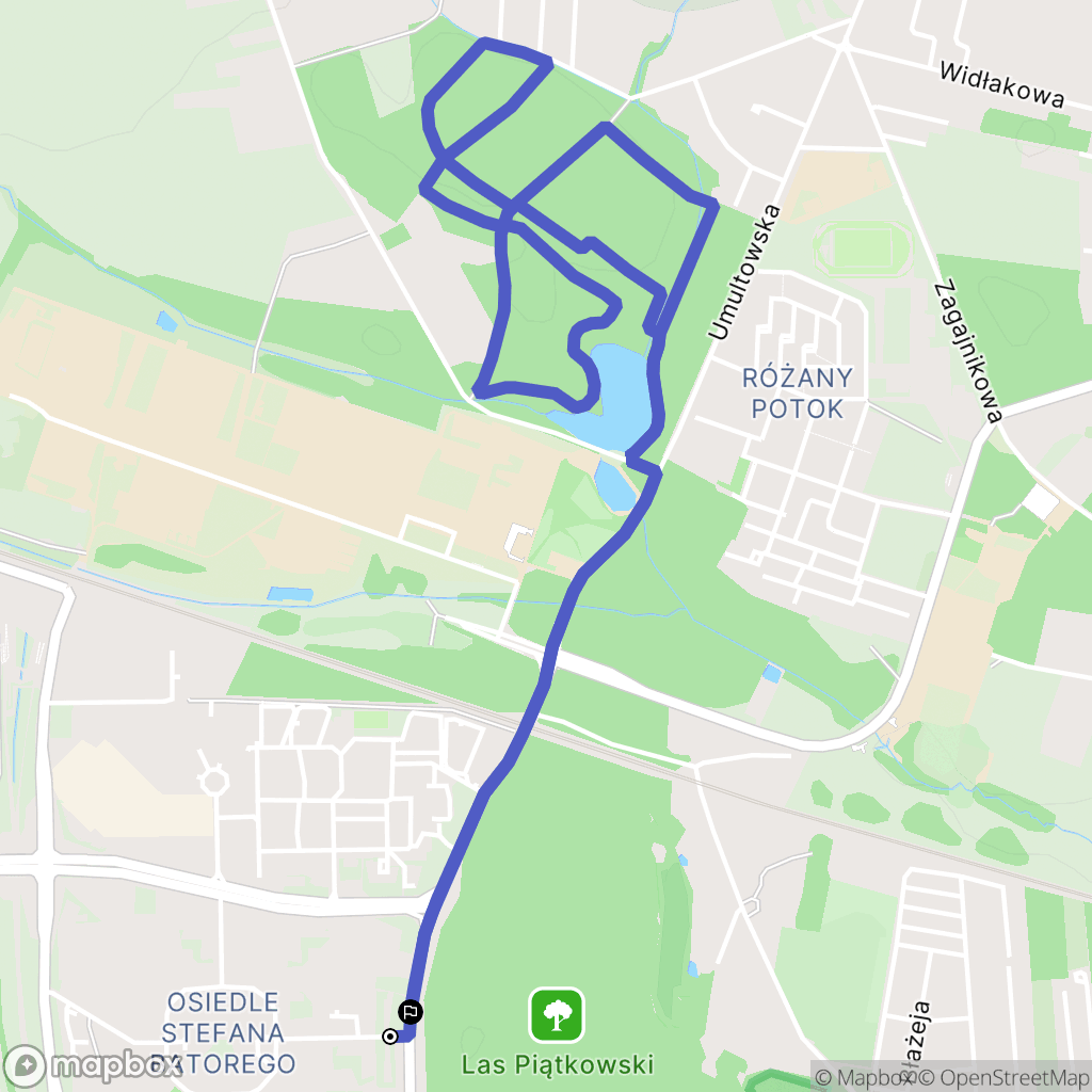 Poznań: mapa trasy - Poland