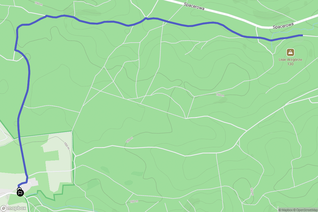 Gdańsk: mapa trasy - Poland