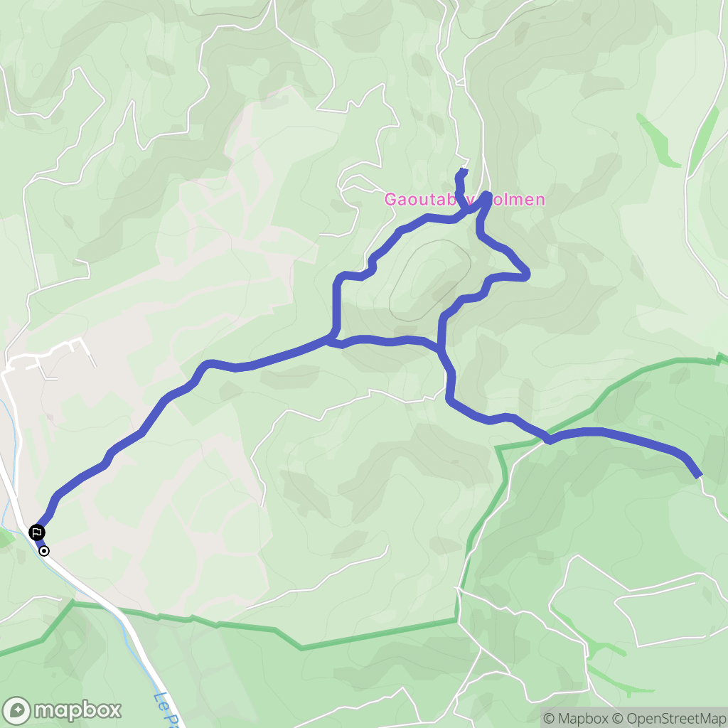 La Londe-les-Maures : carte du parcours de randonnée - France
