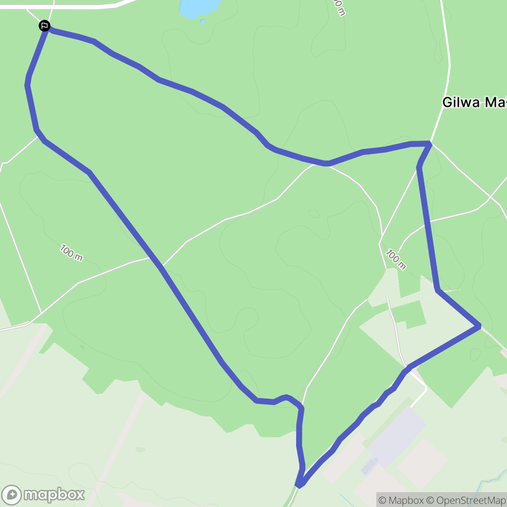 Licze: mapa trasy - Poland