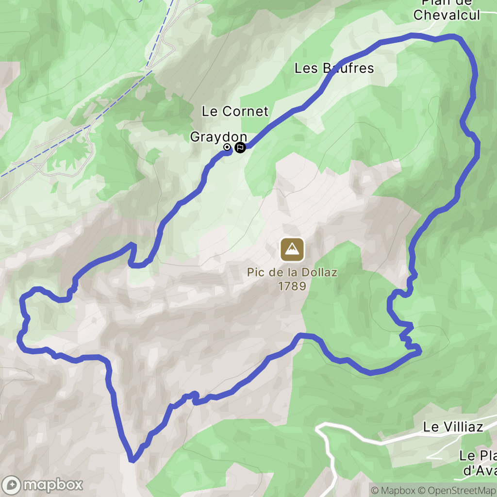 Saint-Jean-d'Aulps: routekaart voor buitenactiviteiten - France
