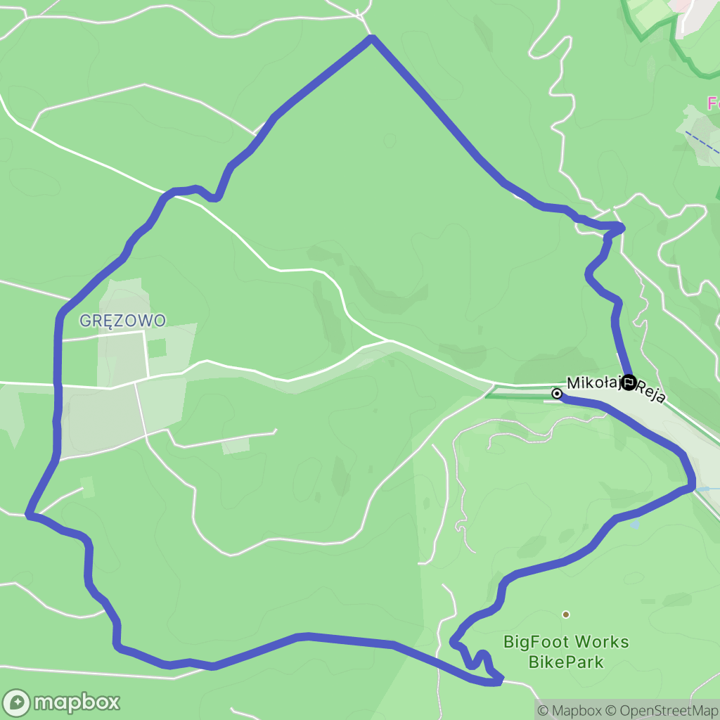 Sopot: mapa trasy - Poland