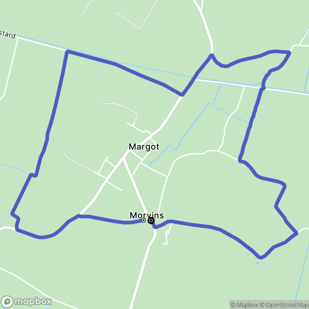 Saint-Cyr-du-Doret : carte du parcours de randonnée - France