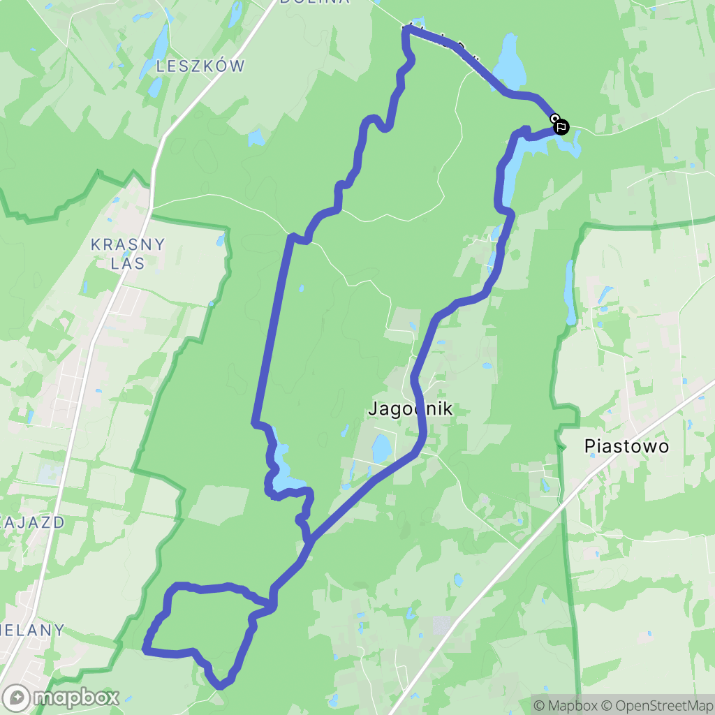 Elbląg: mapa trasy - Poland