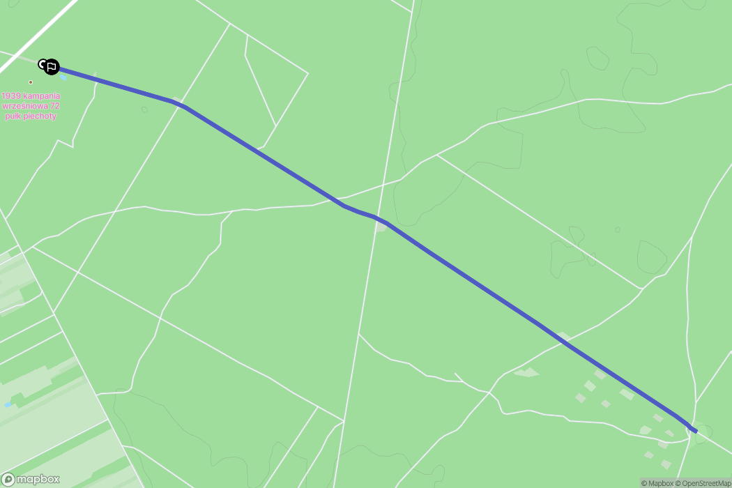 Augustów: mapa trasy - Poland