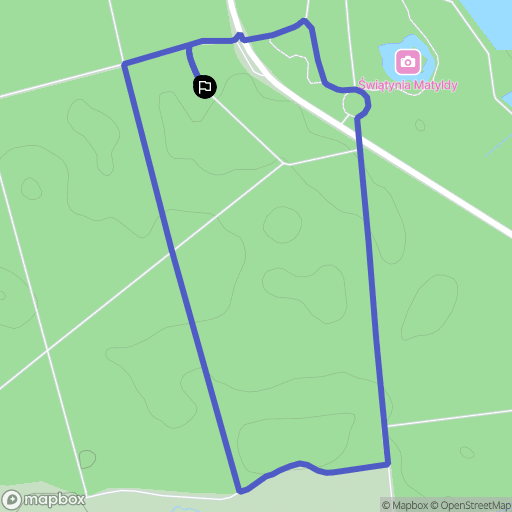 Pokój: mapa trasy - Poland
