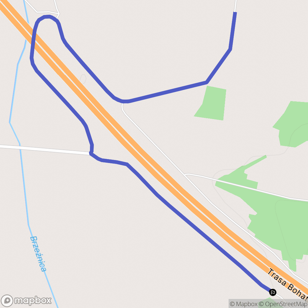 Polesie: mapa trasy - Poland