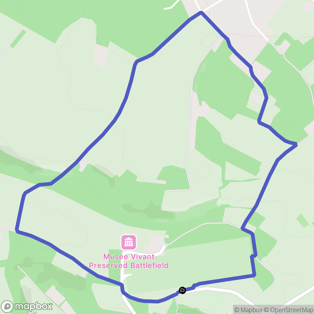 Ablain-Saint-Nazaire : carte du parcours de randonnée - France