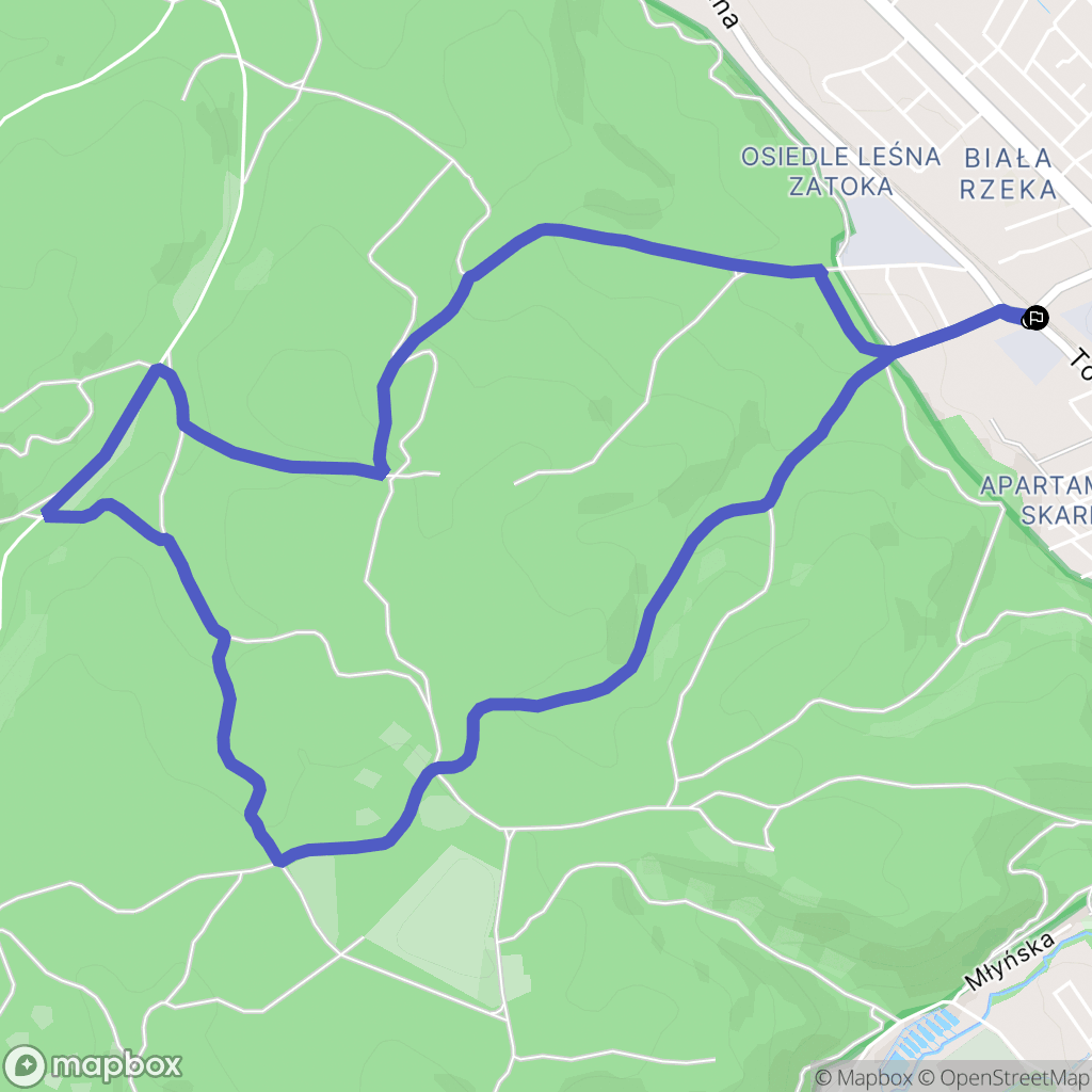 Rumia: mapa trasy - Poland