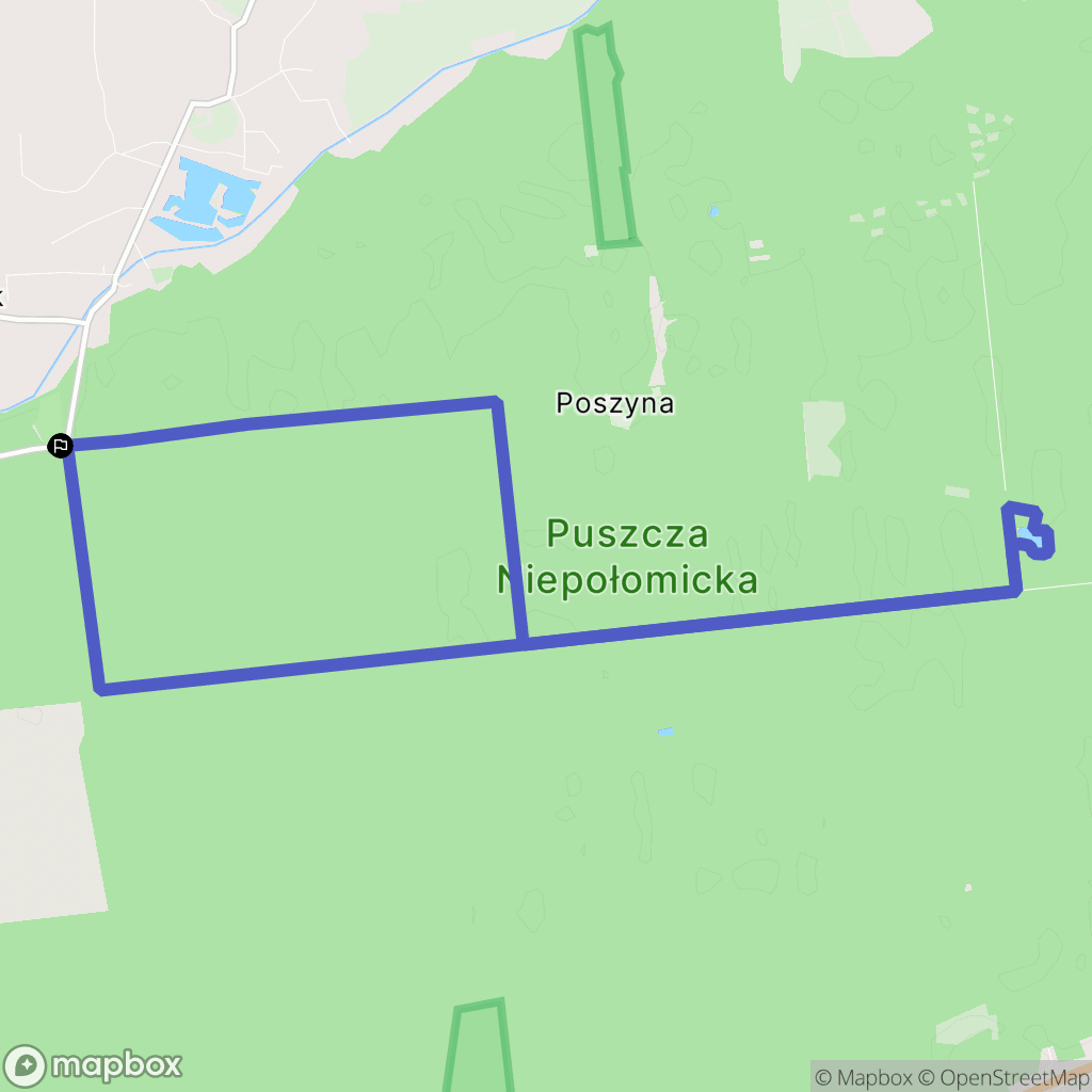 Wola Batorska: mapa trasy - Poland