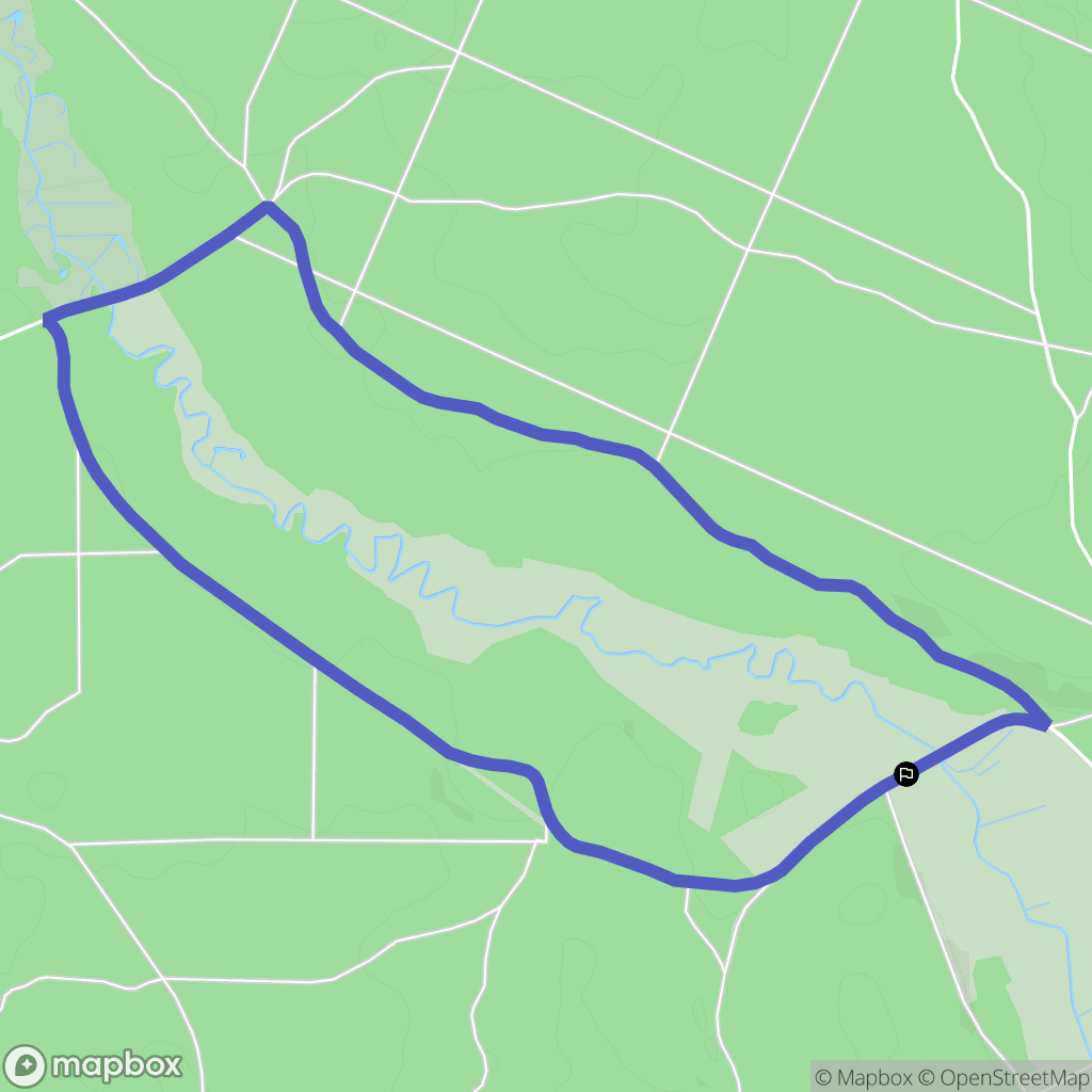 Pałatki: mapa trasy - Poland
