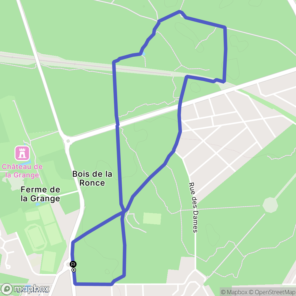 Limeil-Brévannes : carte du parcours de randonnée - France