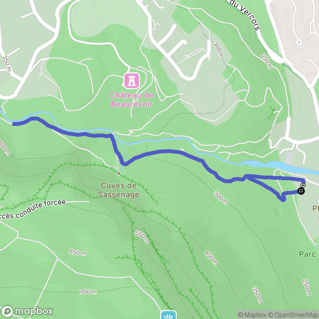 Sassenage: routekaart voor buitenactiviteiten - France