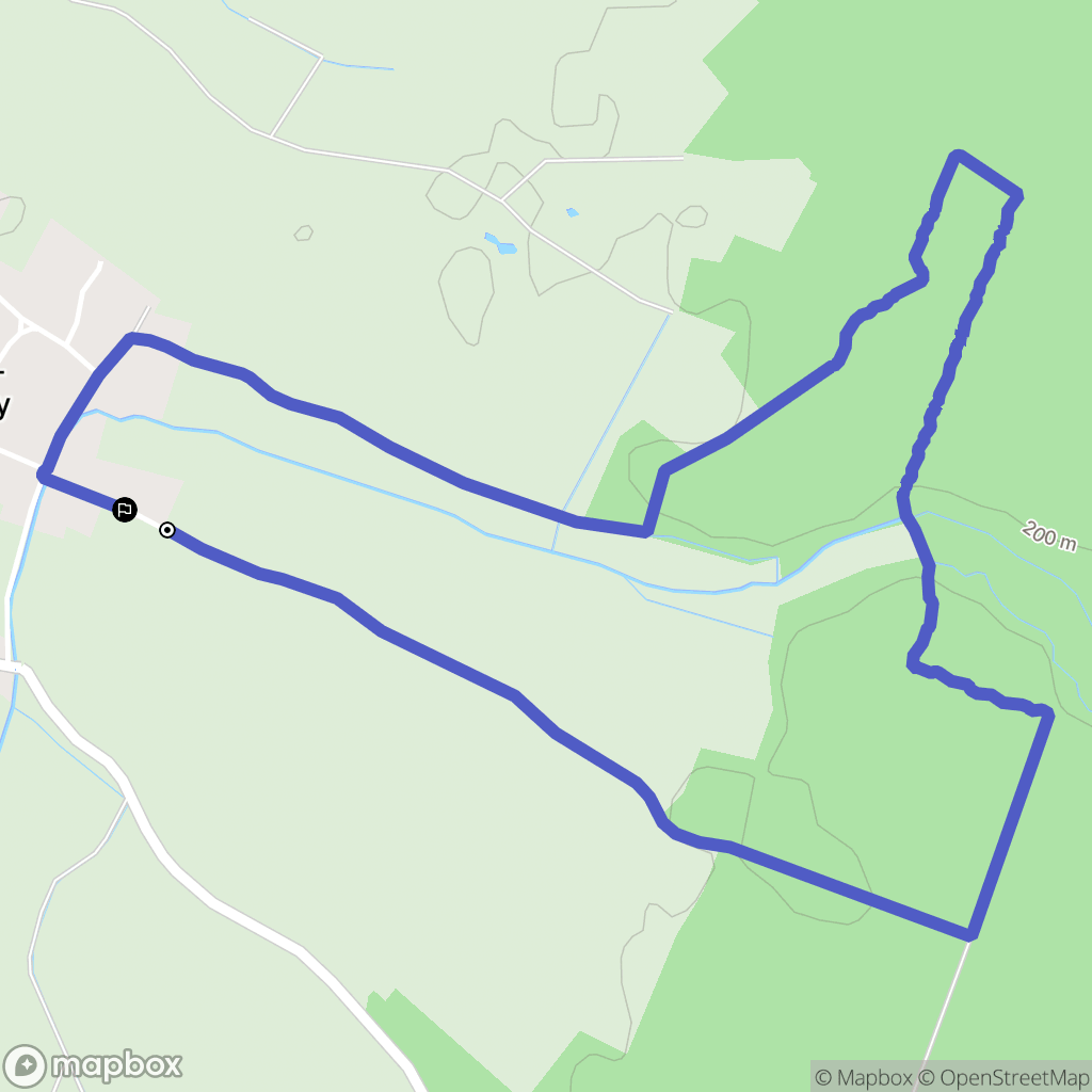 Soissons-sur-Nacey : carte du parcours de randonnée - France