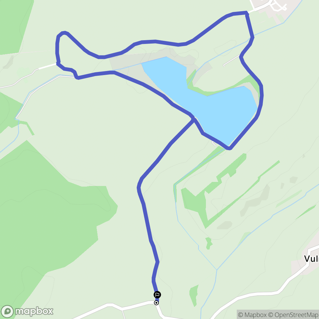 Vulmont : carte du parcours de randonnée - France