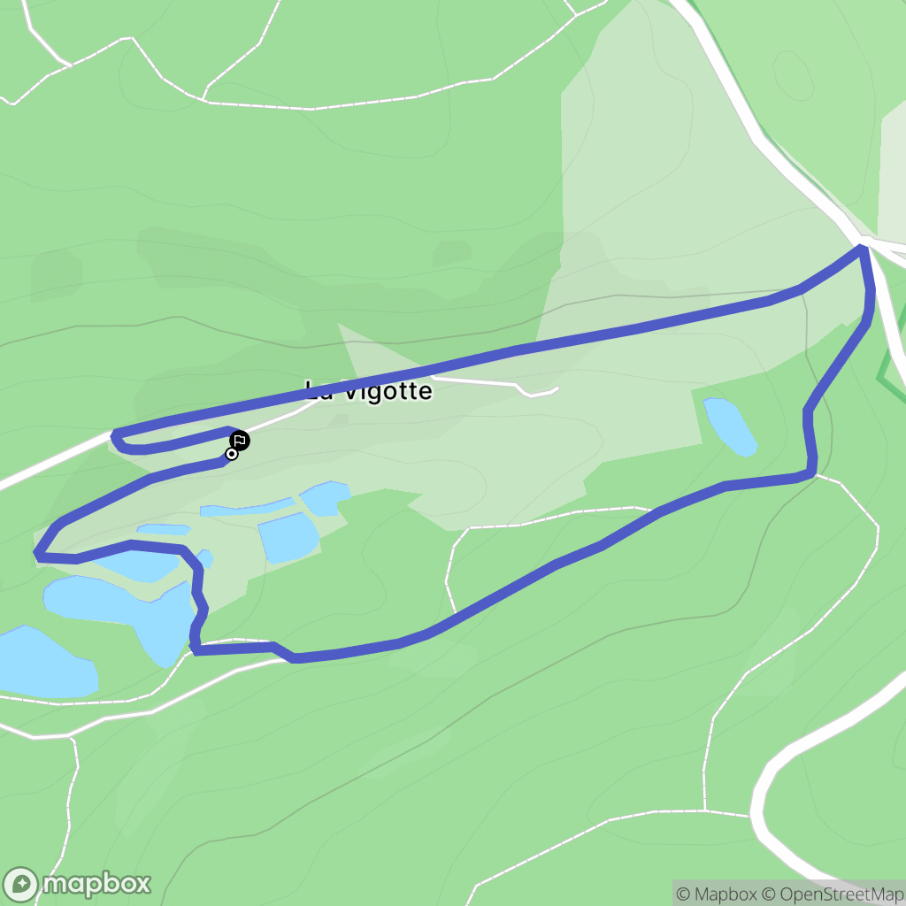 Girmont-Val-d'Ajol : carte du parcours de randonnée - France