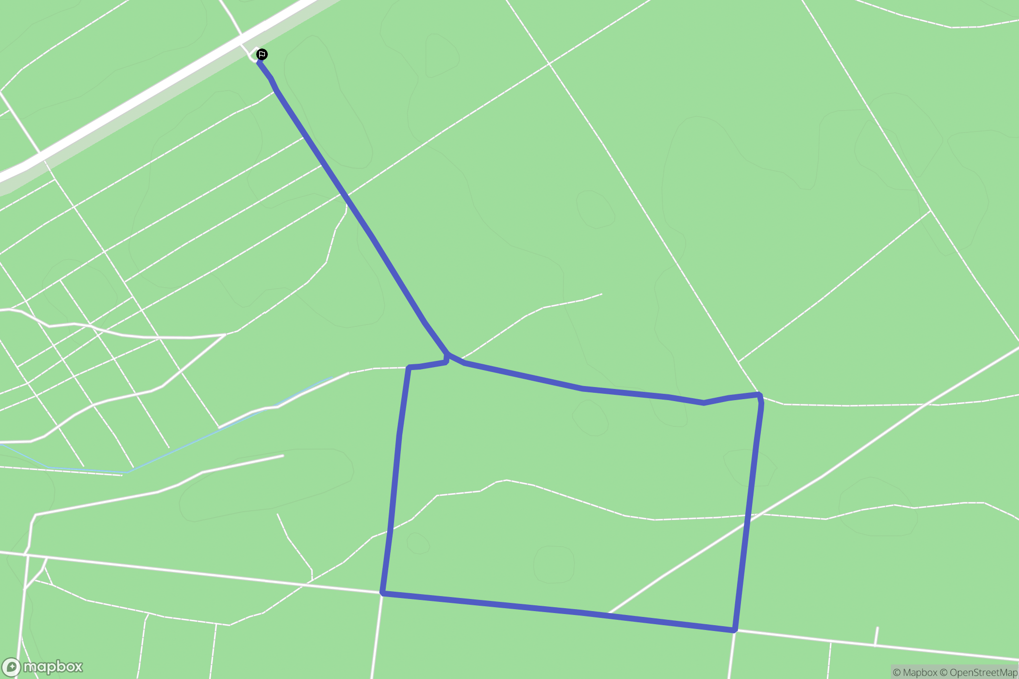 Lubsza: mapa trasy - Poland